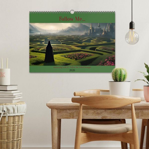Produktbild: Follow Me... (Wall Calendar 2026 DIN A3 landscape), CALVENDO 12 Month Wall Calendar