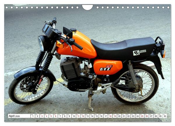 Produktbild: The Legendary MZ (Wall Calendar 2026 DIN A4 landscape), CALVENDO 12 Month Wall Calendar