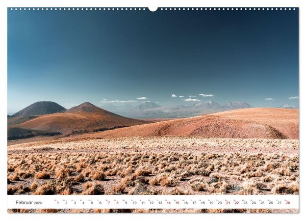 Produktbild: Chile - Die stille Kraft der Atacama (hochwertiger Premium Wandkalender 2026 DIN A2 quer), Kunstdruck in Hochglanz
