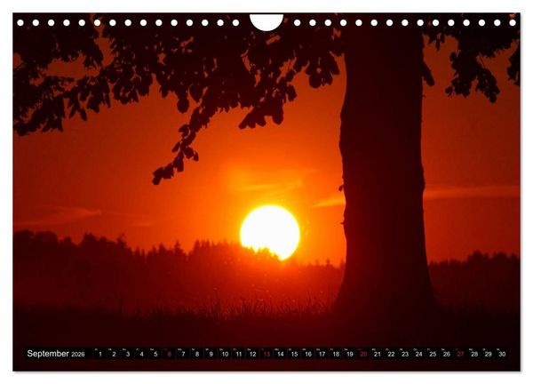 Produktbild: Entschleunigung - Zeit zum Durchatmen (Wandkalender 2026 DIN A4 quer), CALVENDO Monatskalender