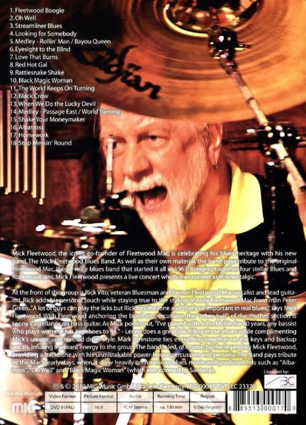 Produktbild: The Mick Fleetwood Blues Band - Blue Again