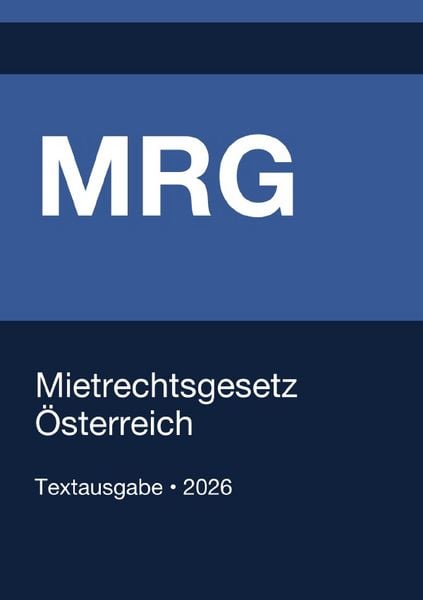 Produktbild: MRG - Mietrechtsgesetz &Ouml;sterreich 2026