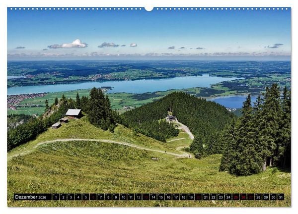 Produktbild: Allg&auml;u - Natur pur (Wandkalender 2026 DIN A2 quer), CALVENDO Monatskalender