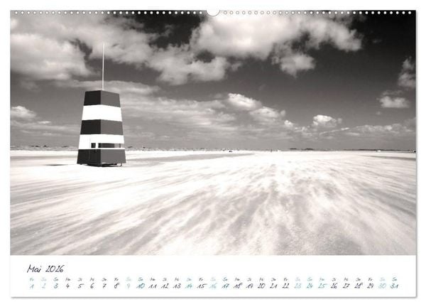 Produktbild: Meeresbilder - Nordsee-Impressionen (hochwertiger Premium Wandkalender 2026 DIN A2 quer), Kunstdruck in Hochglanz
