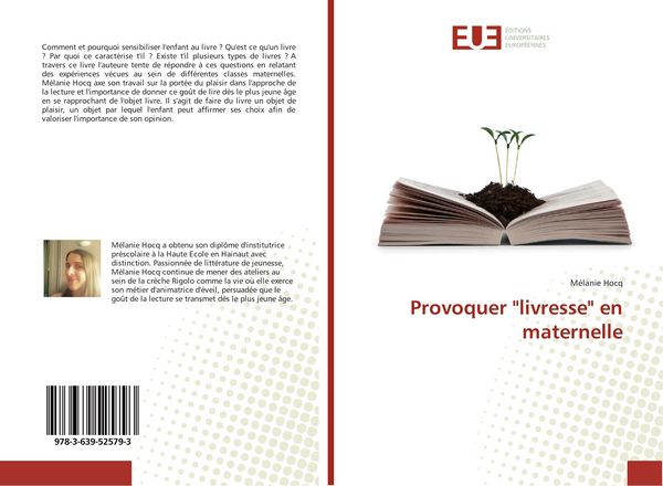 Produktbild: Provoquer "livresse" en maternelle