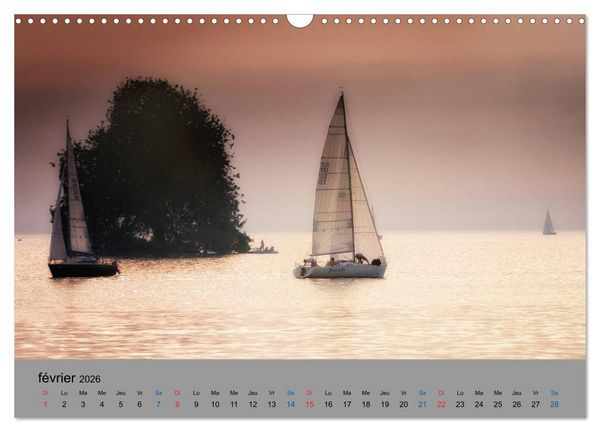 Produktbild: Montreux, la Riviera Suisse (Calendrier mural 2026 DIN A3 vertical), CALVENDO calendrier mensuel