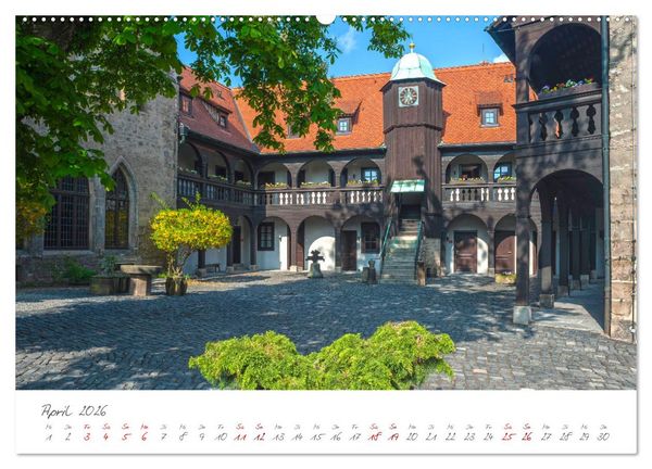 Produktbild: Erfurt - Die Landeshauptstadt mit Geschichte (Wandkalender 2026 DIN A2 quer), CALVENDO Monatskalender
