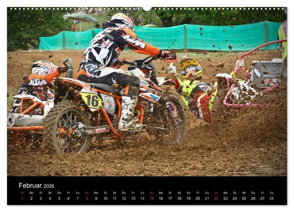 Produktbild: Motocross Kalender - Emotionen auf 2 R&auml;dern (hochwertiger Premium Wandkalender 2026 DIN A2 quer), Kunstdruck in Hochglanz