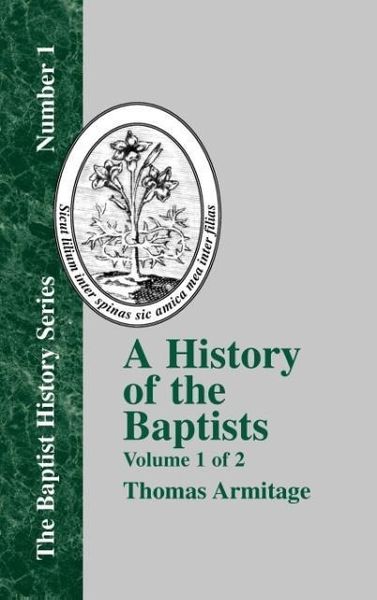 Produktbild: A History of the Baptists - Vol. 1