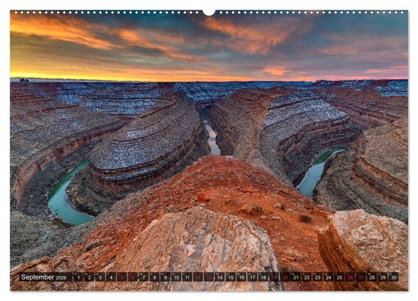 Produktbild: CANYONLAND, USA (Wandkalender 2026 DIN A2 quer), CALVENDO Monatskalender