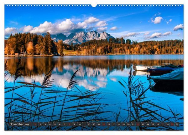 Produktbild: Tiroler Bergseen (hochwertiger Premium Wandkalender 2026 DIN A2 quer), Kunstdruck in Hochglanz