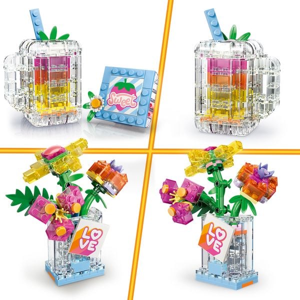 Produktbild: LEGO Creator 3-in-1-Set 31383 Parf&uuml;mflasche mit Blumendeko
