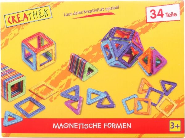 Produktbild: Creathek Magnetische Formen, 34 St&uuml;ck