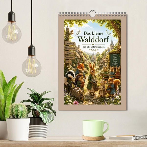 Produktbild: Das kleine Walddorf (Wandkalender 2027 DIN A4 hoch), CALVENDO Monatskalender