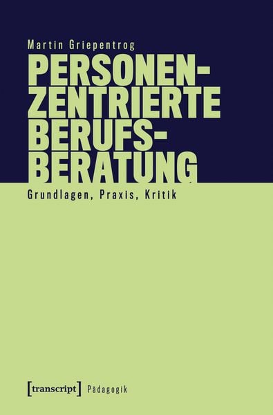 Produktbild: Personenzentrierte Berufsberatung