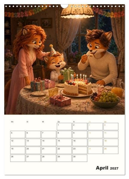 Produktbild: Kleines Pfotengl&uuml;ck (Wandkalender 2027 DIN A3 hoch), CALVENDO Monatskalender