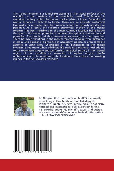 Produktbild: Radiographic Determination of Positioning & Symmetry of Mental Foramen