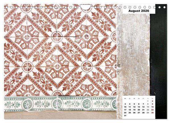 Produktbild: Lissabons Azulejos (Wandkalender 2026 DIN A4 quer), CALVENDO Monatskalender
