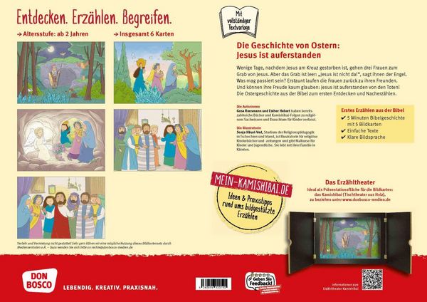 Produktbild: Alle freuen sich: Jesus ist auferstanden. Kamishibai Bildkartenset