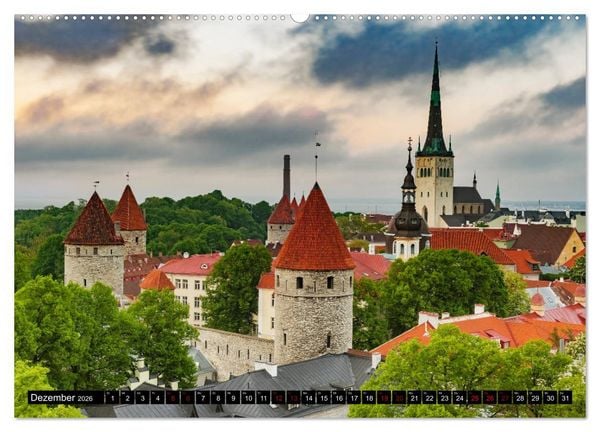 Produktbild: Entdeckungen im Baltikum (hochwertiger Premium Wandkalender 2026 DIN A2 quer), Kunstdruck in Hochglanz