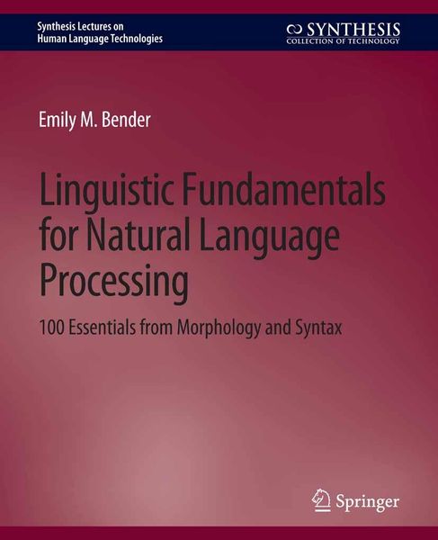 Produktbild: Linguistic Fundamentals for Natural Language Processing