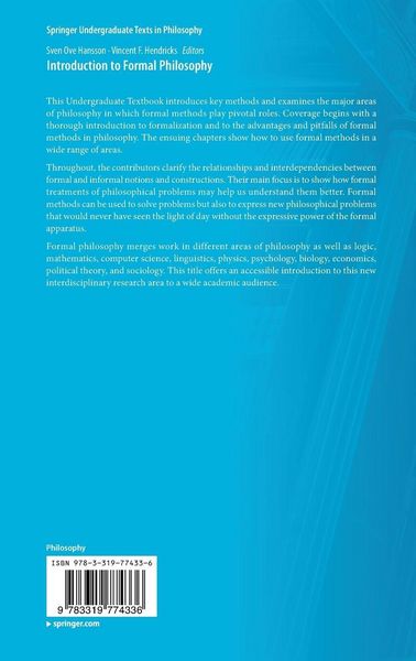 Produktbild: Introduction to Formal Philosophy