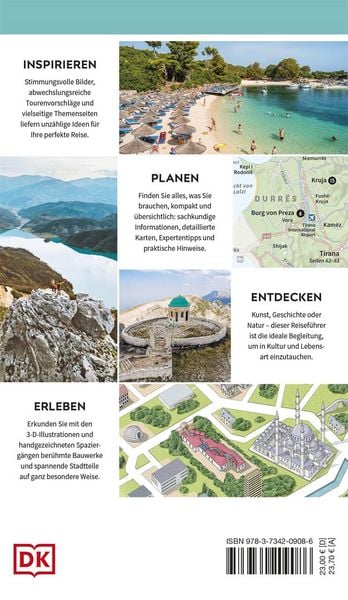 Produktbild: Vis-&agrave;-Vis Reisef&uuml;hrer Albanien