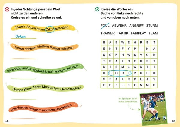 Produktbild: WAS IST WAS Erstes Lesen. Leser&auml;tsel Fu&szlig;ball