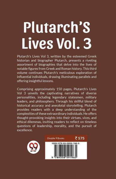 Produktbild: Plutarch's Lives Vol.3