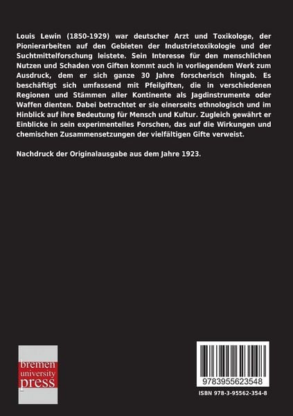 Produktbild: Die Pfeilgifte