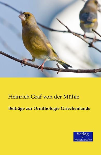 Produktbild: Beitr&auml;ge zur Ornithologie Griechenlands