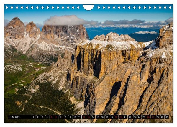 Produktbild: Sellagruppe. Dolomiten (Wandkalender 2027 DIN A4 quer), CALVENDO Monatskalender