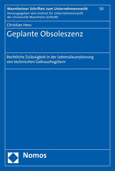 Produktbild: Geplante Obsoleszenz