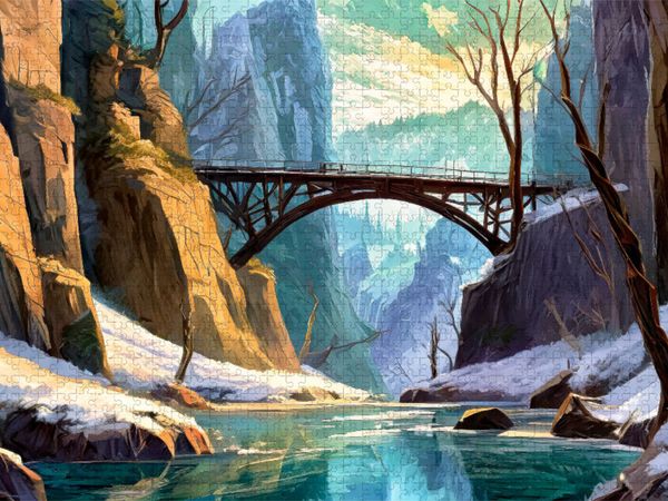 Produktbild: CALVENDO Puzzle Februar | 2000 Teile Lege-Gr&ouml;&szlig;e 90x67cm Foto-Puzzle f&uuml;r gl&uuml;ckliche Stunden