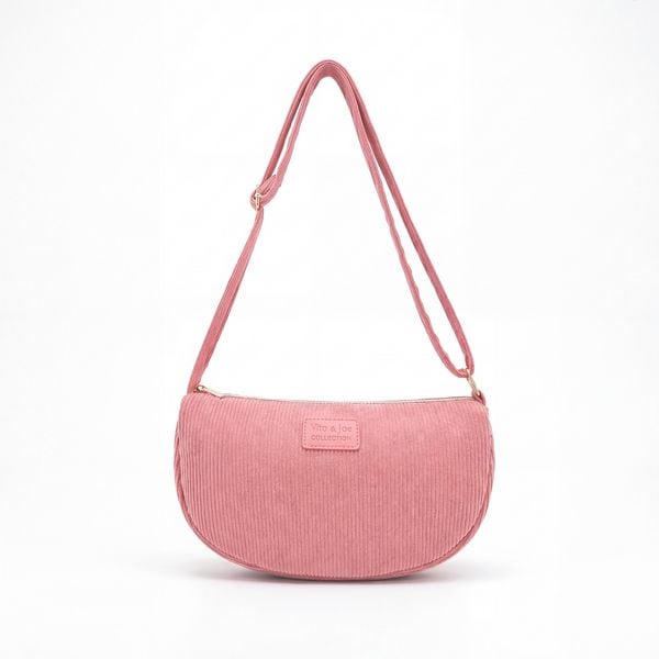 Produktbild: Umh&auml;ngetasche verstellbar mit Logo Aufn&auml;her (rose)