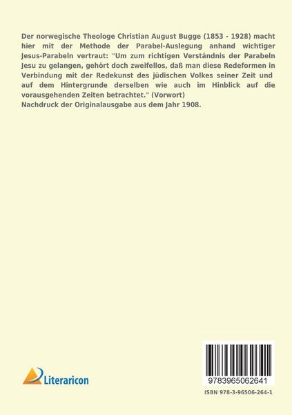 Produktbild: Die Haupt-Parabeln Jesu