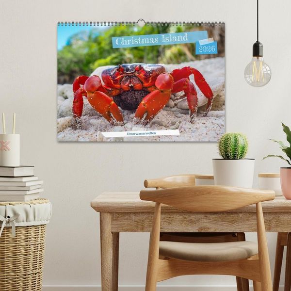 Produktbild: Unterwasserwelt Christmas Island (Wandkalender 2026 DIN A3 quer), CALVENDO Monatskalender