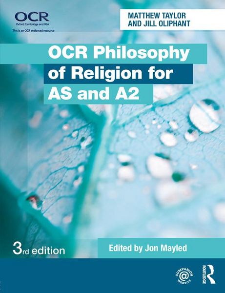 Produktbild: OCR Philosophy of Religion for AS and A2
