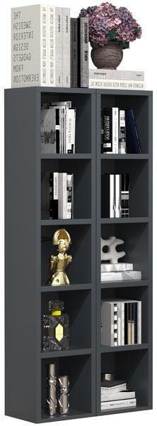 Produktbild: Holz CD DVD Stand Aufbewahrung Deko Regal Megosa S