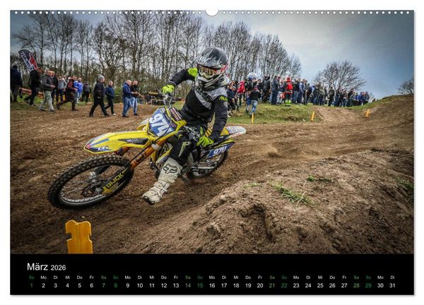 Produktbild: Motocross Ladies 2026 (Wandkalender 2026 DIN A2 quer), CALVENDO Monatskalender