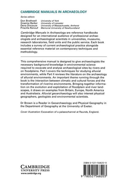 Produktbild: Alluvial Geoarchaeology