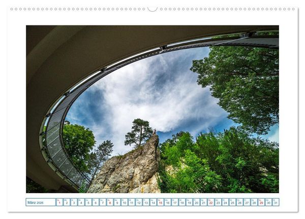 Produktbild: Sigmaringen - h&uuml;bsche Kleinstadt an der Donau (Wandkalender 2026 DIN A2 quer), CALVENDO Monatskalender