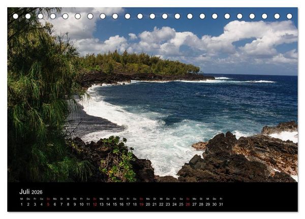 Produktbild: Hawaiianische Tr&auml;ume Big Island (Tischkalender 2026 DIN A5 quer), CALVENDO Monatskalender