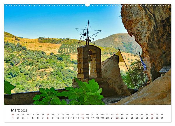 Produktbild: Kretas Wilder Westen (hochwertiger Premium Wandkalender 2026 DIN A2 quer), Kunstdruck in Hochglanz