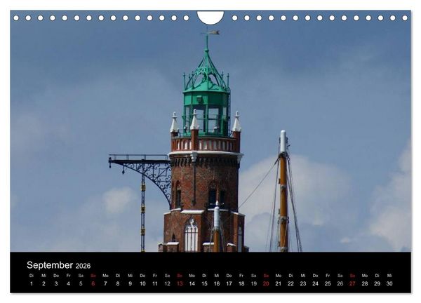 Produktbild: An der Nordsee (Wandkalender 2026 DIN A4 quer), CALVENDO Monatskalender