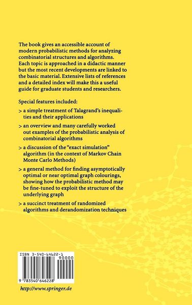 Produktbild: Probabilistic Methods for Algorithmic Discrete Mathematics