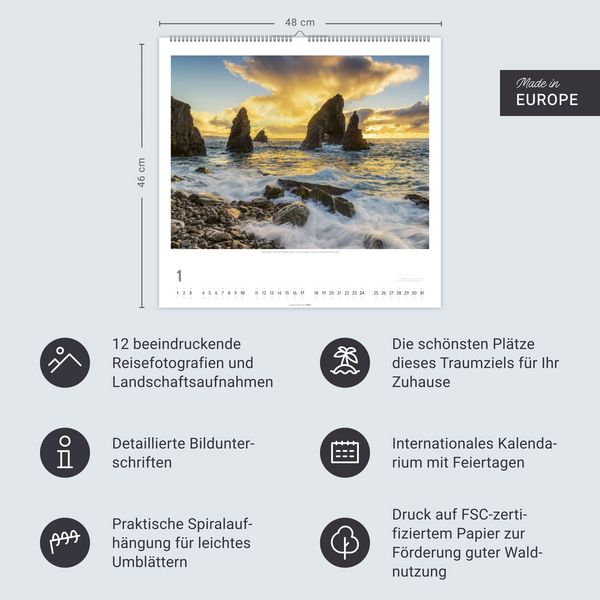 Produktbild: Irland Kalender 2027 - Die gr&uuml;ne Insel