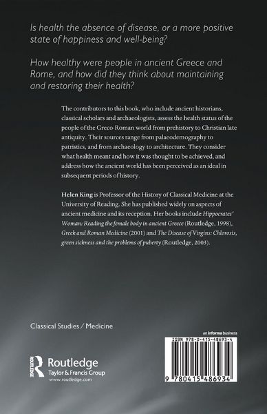Produktbild: Health in Antiquity