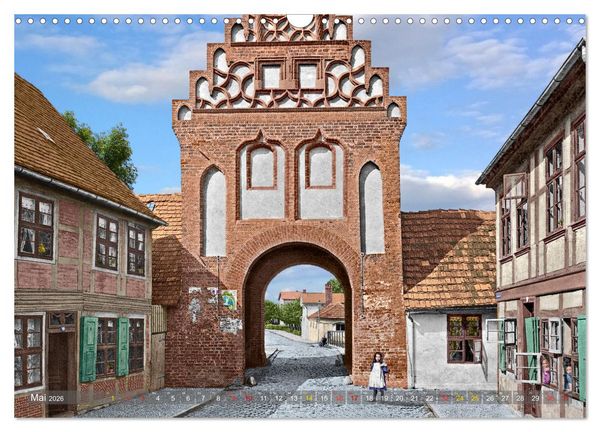 Produktbild: Sachsen-Anhalt - Orte zur Kaiserzeit in Farbe - Fotos restauriert und koloriert (Wandkalender 2026 DIN A3 quer), CALVENDO Monatskalender