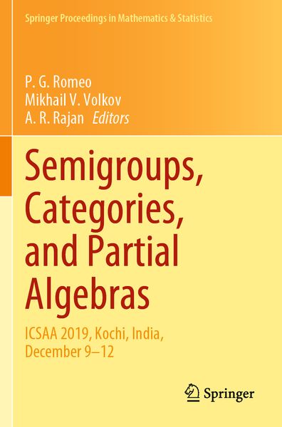 Produktbild: Semigroups, Categories, and Partial Algebras